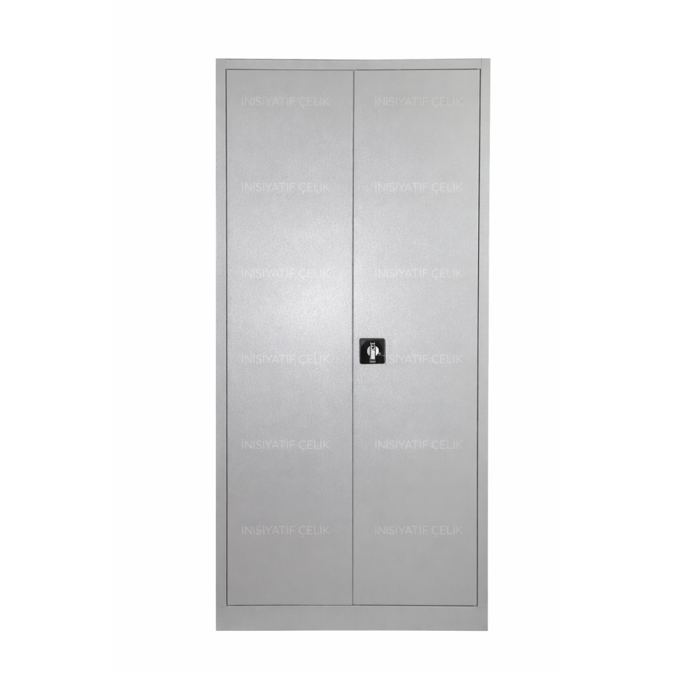 198 cm Çekmeceli Çelik Malzeme Dolabı – RAL 7035
