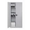 198 cm Çelik Dosya ve Malzeme Dolabı – 4 Raflı (RAL 7035)