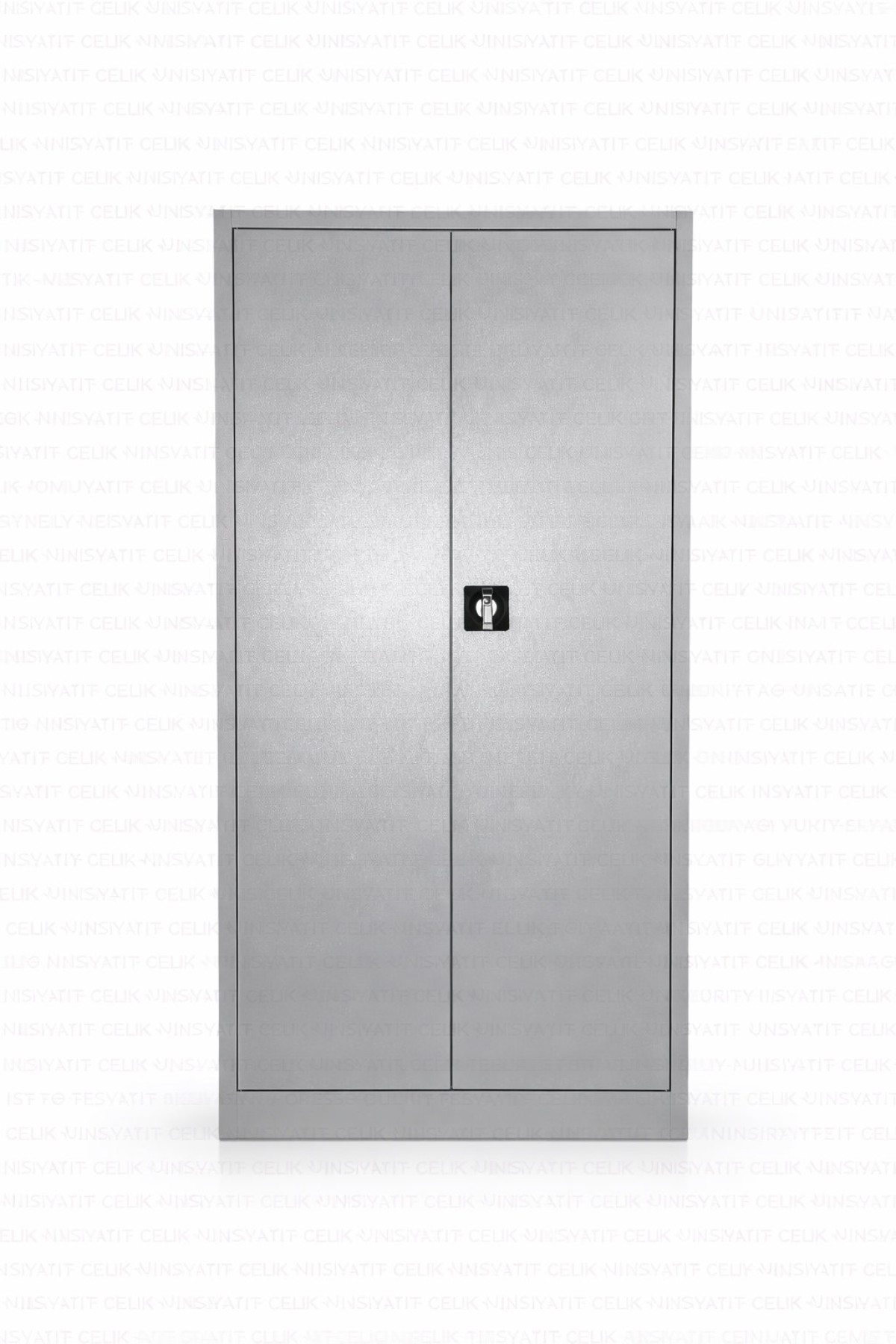 198 cm Çelik Temizlik Malzemeleri Dolabı – RAL 7035