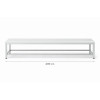 200 cm Komple Metal Çelik Soyunma Odası Oturma Bankı – RAL 7035