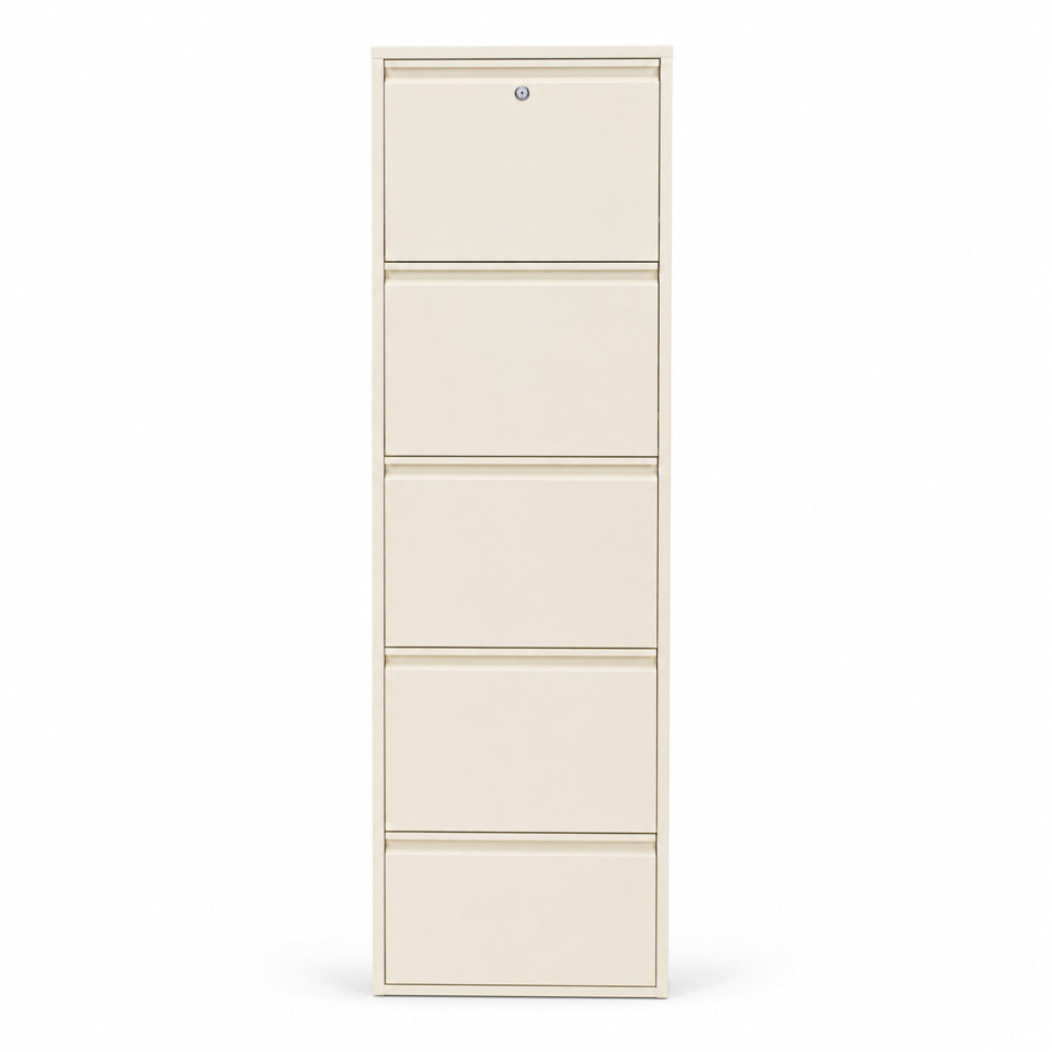 5'li Kilitli Metal Ayakkabılık – Kurumsal ve Toplu Alım İçin Geniş Kapasiteli Model 5'li kilitli metal ayakkabılık 50x15x168 cm krem toplu alım