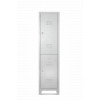 Standart 2 Kapaklı Çelik Personel Soyunma Dolabı (Alt Üst Model) – RAL 7035