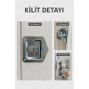 t kol kilitli 6 gözlü çelik personel soyunma dolabı 117x40x200 cm ral 7035